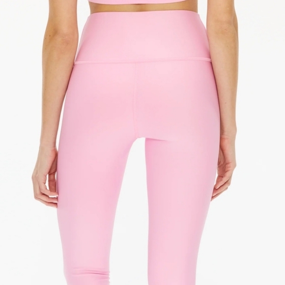 ALO NWT Sweet Pink 7/8 Airlift Leggings - Picture 3 of 9